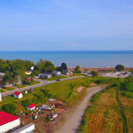ساحل port burwell east beach، از زیباترین سواحل آنتاریو