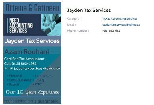 Jayden Tax Services